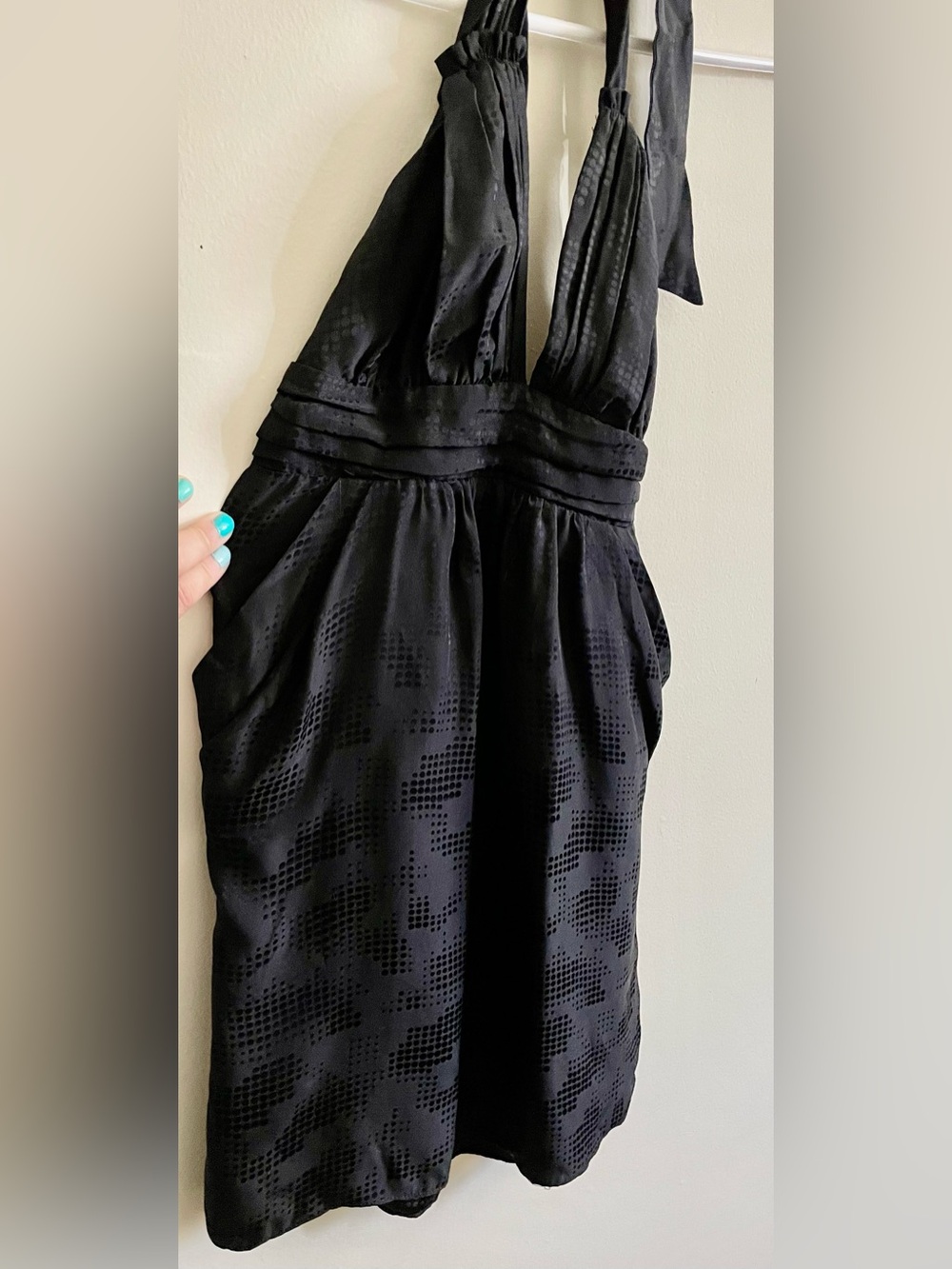 🖤 NWOT Alice & Trixie Black Halter Mini Dress 🖤